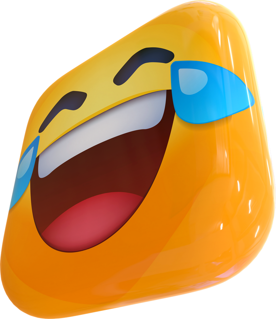 3D Haha Emoji Styles